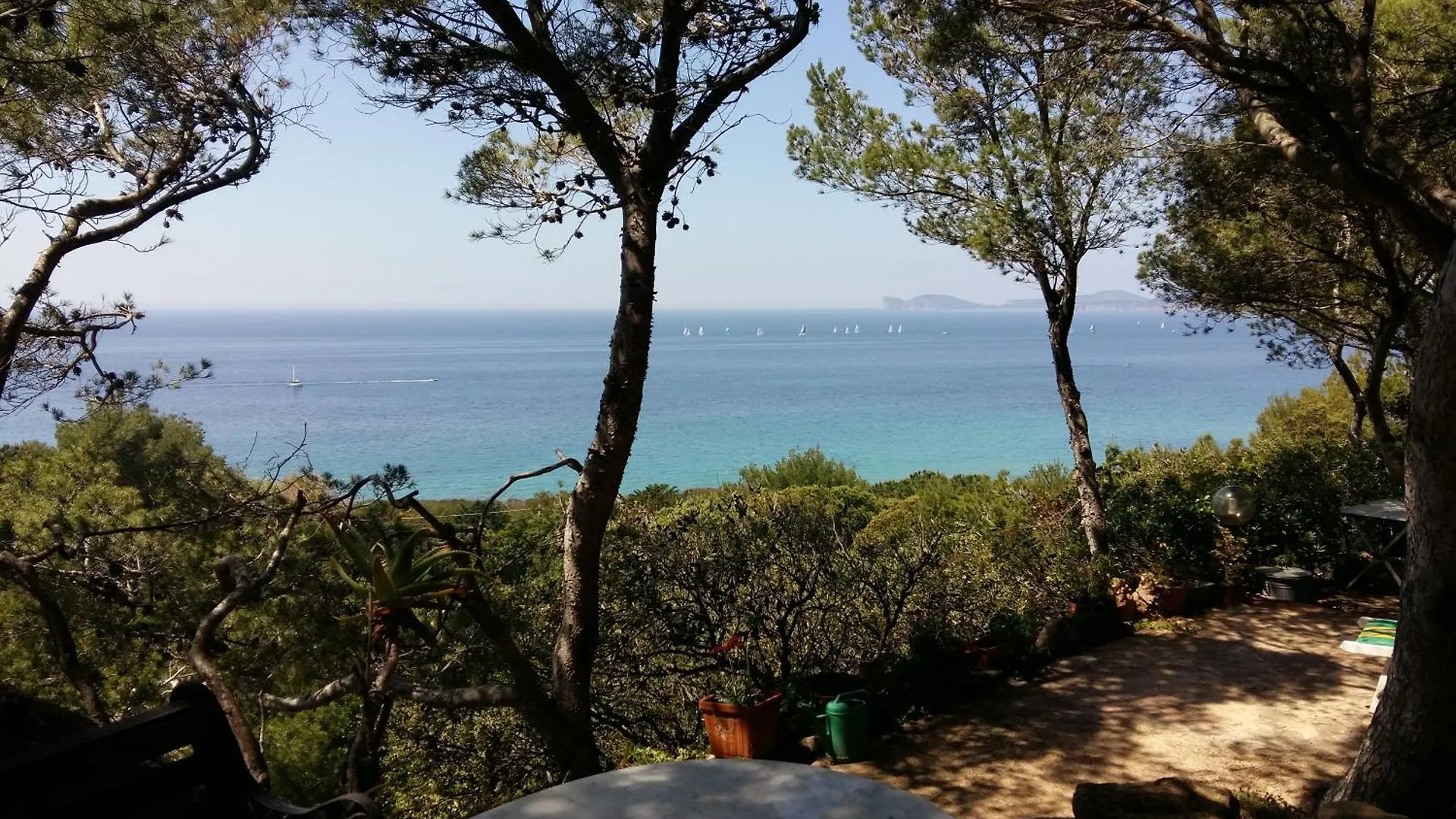 Semesterbostad Terrazza Sul Mare Villa Alghero Italien